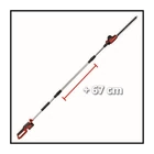 Kép 4/7 - Einhell 3410585 AKKUS MAGASSÁGI SÖVÉNYVÁGÓ