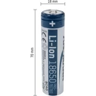 Kép 3/5 - ANSMANN 18650 Li-ion 2600mAh védett akkumulátor