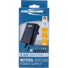 Kép 7/7 - ANSMANN APS 1500 tápegység 3-12V 1,5A 18W