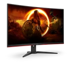 Kép 3/10 - AOC Ívelt Gaming 240Hz VA monitor 31.5" C32G2ZE/BK, 1920x1080, 16:9, 300cd/m2, 1ms, 2xHDMI/DisplayPort