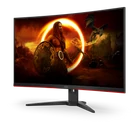 Kép 4/10 - AOC Ívelt Gaming 240Hz VA monitor 31.5" C32G2ZE/BK, 1920x1080, 16:9, 300cd/m2, 1ms, 2xHDMI/DisplayPort