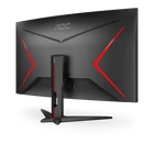 Kép 6/10 - AOC Ívelt Gaming 240Hz VA monitor 31.5" C32G2ZE/BK, 1920x1080, 16:9, 300cd/m2, 1ms, 2xHDMI/DisplayPort
