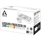 Kép 2/2 - ARCTIC COOLING CPU hűtő Liquid Freezer III 240 A-RGB (vízhűtés), Univerzális Fehér