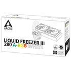 Kép 2/2 - ARCTIC COOLING CPU hűtő Liquid Freezer III 280 A-RGB (vízhűtés), Univerzális Fehér