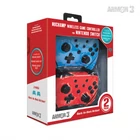Kép 2/5 - ARMOR3 NUCHAMP Nintendo Switch Kiegészítő Vezeték nélküli kontroller, Kék & Piros (2-PACK)