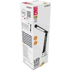 Kép 2/2 - Avide ABLDLC6WWBHG ASZTALI LÁMPA LED BŐRHATÁSÚ FEHÉR-FEKETE 5W