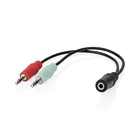 Kép 5/5 - Nedis CAGB22160BK02 AUDIO KÁBEL