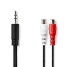 Kép 1/3 - Nedis CAGB22250BK02 AUDIO KÁBEL