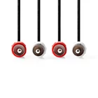 Kép 2/3 - Nedis CAGL24200BK100 AUDIO KÁBEL