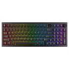 Kép 1/3 - AVAX Vezetékes/Vezeték Nélküli Billentyűzet GM03 PRO USB, Fekete, Mechanikus, Red Switch, HUN