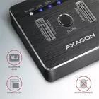 Kép 5/8 - AXAGON ADSA-M2C USB-C 3.2 M. 2 fekete dual dokkoló állomás