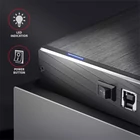 Kép 7/7 - AXAGON EE35-XA3 Aline Box 3,5" USB 3.0 Külső HDD ház, fekete