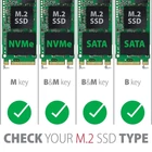 Kép 7/7 - AXAGON PCEM2-D PCIe NVMe+SATA M.2 Adapter