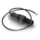 Kép 2/3 - QuWireless QRJ45-L hálózati kábel Fekete 0,38 M