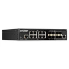 Kép 3/9 - QNAP QSW-M3216R-8S8T hálózati kapcsoló Vezérelt L2/L3 10G Ethernet (100/1000/10000) 1U Fekete
