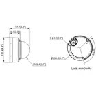 Kép 3/3 - Hikvision DS-2CD1143G2-LIU 2.8mm PL 4 MP Okos Hybrid Fény Fix Dóm Hálózati Kamera