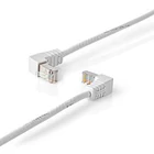 Kép 3/5 - CAT6 F/UTP hálózati kábel | RJ45 dugasz - RJ45 dugasz, ferde | 5,00 m | fehér