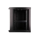 Kép 5/6 - Extralink 9U 600X450 WALL-MOUNTED RACKMOUNT CABINET BLACK Falra szerelhető állvány Fekete