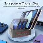 Kép 2/2 - BLACKBIRD Hálózati töltő A52 7xUSB kimenet 100W