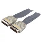 Kép 2/4 - SCART Kábel SCART Dugó - SCART Dugó 5.00 m Kék