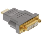 Kép 9/9 - Nagy Sebességű HDMI Adapter HDMI Csatlakozó - DVI-D 24+1-Pólusú Aljzat Szürke