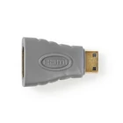 Kép 4/6 - HDMI-adapter | HDMI Mini-csatlakozó - HDMI aljzat | Szürke