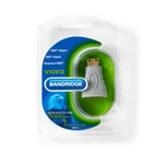 Kép 5/6 - HDMI-adapter | HDMI Mini-csatlakozó - HDMI aljzat | Szürke