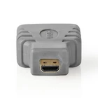 Kép 2/6 - HDMI-adapter | HDMI Micro-csatlakozó - HDMI aljzat | Szürke