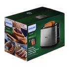 Kép 8/8 - Philips Viva Collection HD2650/90 toaster 2 slice(s) 950 W Black, Stainless steel