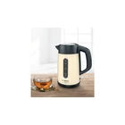 Kép 2/11 - Bosch TWK4P437 electric kettle 1.7 L 2400 W Beige, Black