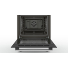 Kép 4/6 - Bosch Serie 4 HXN390D50L cooker Freestanding cooker Gas Black, Stainless steel A