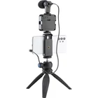 Kép 5/6 - CELLULARLINE VLOGGER KIT UNIVERSAL BLACK