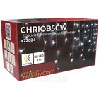 Kép 7/8 - Karácsonyi jégcsap fényfüggöny, kültéri/beltéri (X22024)  230VAC, 5+5M, 125LED, 3,6W, 12000-13000K, IP44