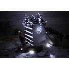 Kép 8/9 - Karácsonyi programozható fényfüzér, kültéri/beltéri (X22018)  230VAC, 2+10M, 100LED, 3,6W, 12000-13000K, IP44