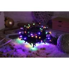 Kép 2/9 - Karácsonyi programozható fényfüzér,színes,kül/beltér(X22021)  230VAC, 5+20M, 200LED, 6W, RGB, IP44
