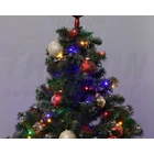 Kép 3/9 - Karácsonyi programozható fényfüzér,színes,kül/beltér(X22021)  230VAC, 5+20M, 200LED, 6W, RGB, IP44