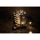 Kép 8/9 - Karácsonyi sziporkázó fényfüzér, kültéri/beltéri (X22006)  230VAC, 5+20M, 200LED, 6W, 2600-2700K, IP44