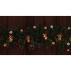 Kép 3/5 - LED karácsonyi lánc, szarvas,elemes (X22066)  Timer 6+18h,10LED, 3000K, 2xAA
