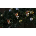 Kép 2/5 - LED karácsonyi lánc, szarvas,elemes (X22066)  Timer 6+18h,10LED, 3000K, 2xAA