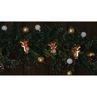 Kép 1/5 - LED karácsonyi lánc, szarvas,elemes (X22066)  Timer 6+18h,10LED, 3000K, 2xAA