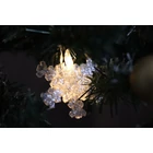 Kép 3/5 - LED karácsonyi lánc, hópehely,fa, csillag, elemes (X22047)  Timer 6+18h, 10LED, 3000K, 2xAA