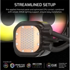 Kép 3/8 - CORSAIR CPU hűtő NAUTILUS 240 RS ARGB Liquid CPU Cooler (vízhűtés), 2 Ventilátoros, LGA1851 támogatással, fekete