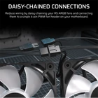Kép 8/8 - CORSAIR CPU hűtő NAUTILUS 240 RS ARGB Liquid CPU Cooler (vízhűtés), 2 Ventilátoros, LGA1851 támogatással, fekete