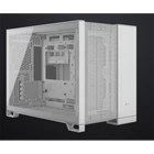 Kép 1/7 - CORSAIR Ház 2500D AIRFLOW, Tápegység nélkül, Edzett Üveg, fehér