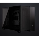Kép 1/8 - CORSAIR Ház 2500D AIRFLOW, Tápegység nélkül, Edzett Üveg, fekete