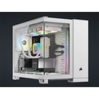 Kép 1/7 - CORSAIR Ház 2500X, Tápegység nélkül, Edzett Üveg, fehér