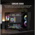 Kép 2/6 - CORSAIR Ház 2500X, Tápegység nélkül, Edzett Üveg, fekete