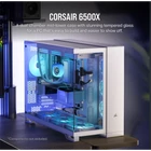 Kép 2/7 - CORSAIR Ház 6500X Dual Chamber, Tápegység nélkül, Edzett Üveg, fehér