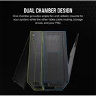 Kép 3/7 - CORSAIR Ház 6500X Dual Chamber, Tápegység nélkül, Edzett Üveg, fekete