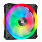 Kép 1/5 - CORSAIR Rendszerhűtő Ventilátor, iCUE QL120 RGB, 12cm, fekete